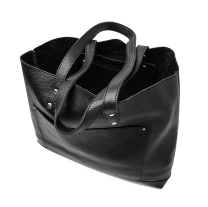 Classic Leather Tote Bag