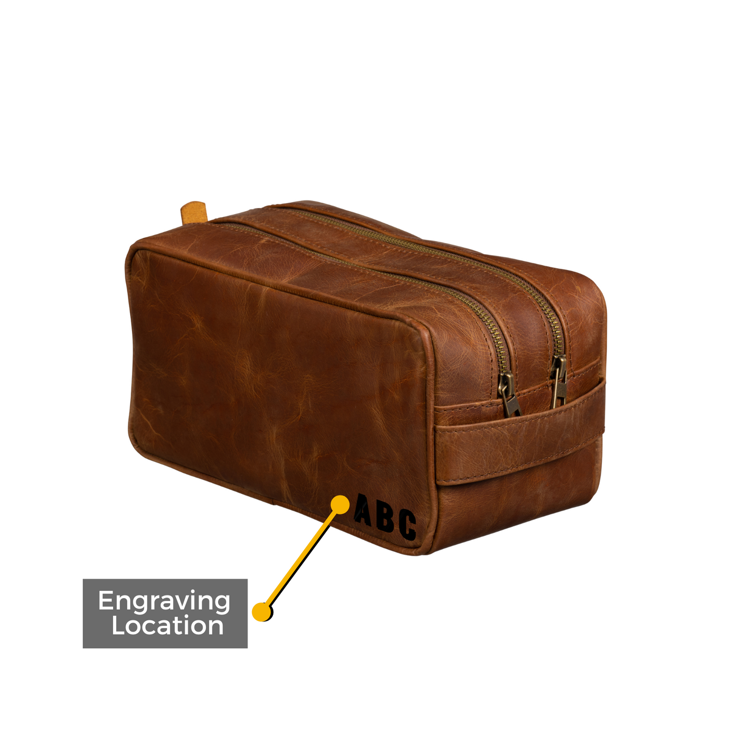 Leather Dopp Kit