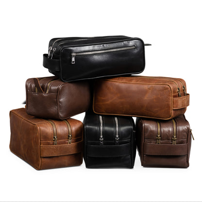 Leather Dopp Kit