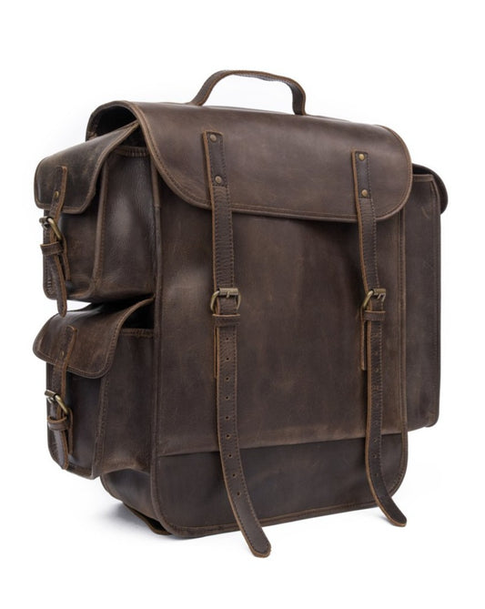 James Leather Backpack