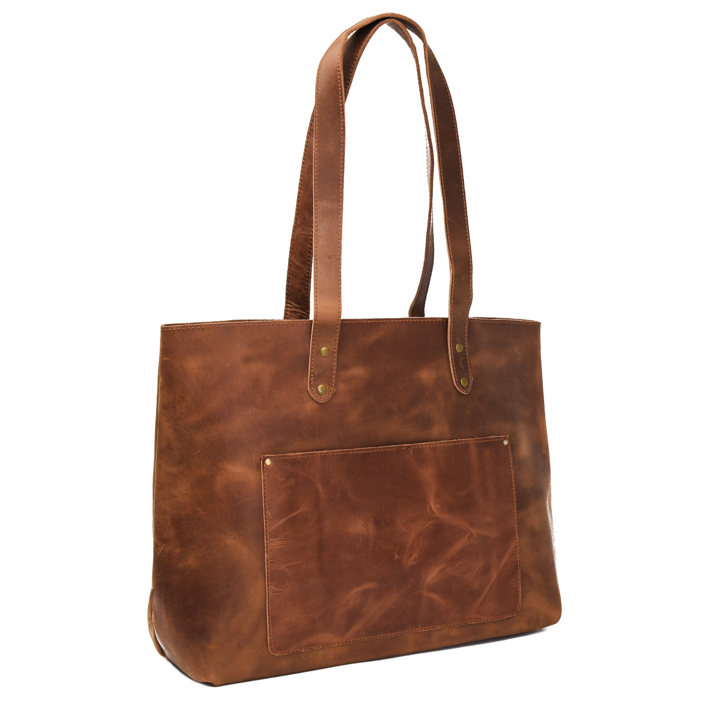 Classic Leather Tote Bag