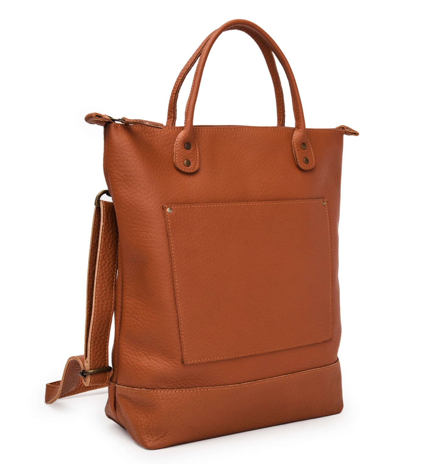 Everyday Crossbody Leather Tote