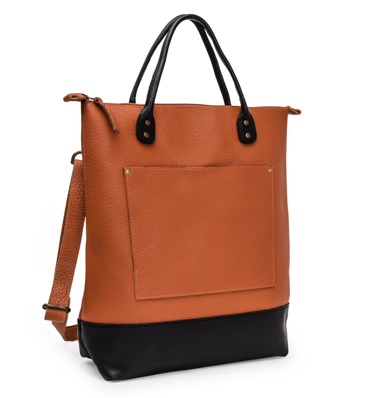 Genuine Leather Tote Bag Canada Bucks Leather Co