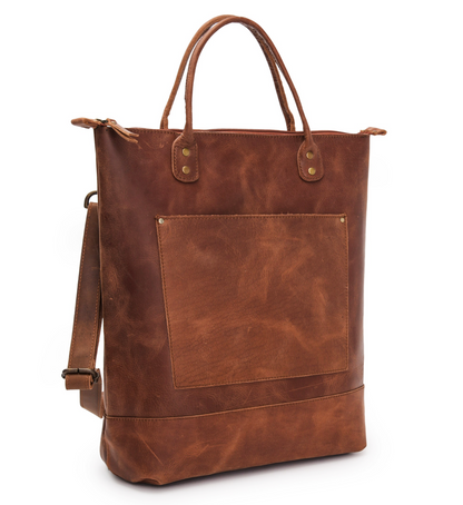 Everyday Crossbody Leather Tote