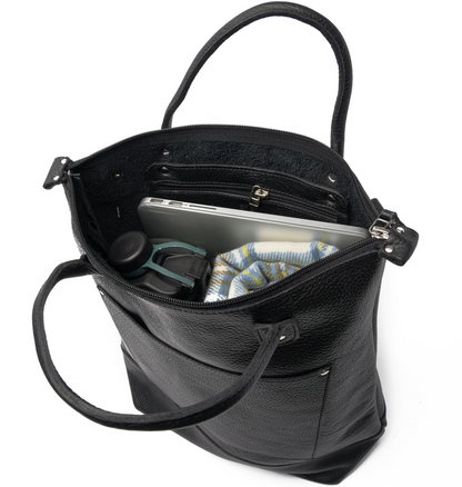 Everyday Crossbody Leather Tote