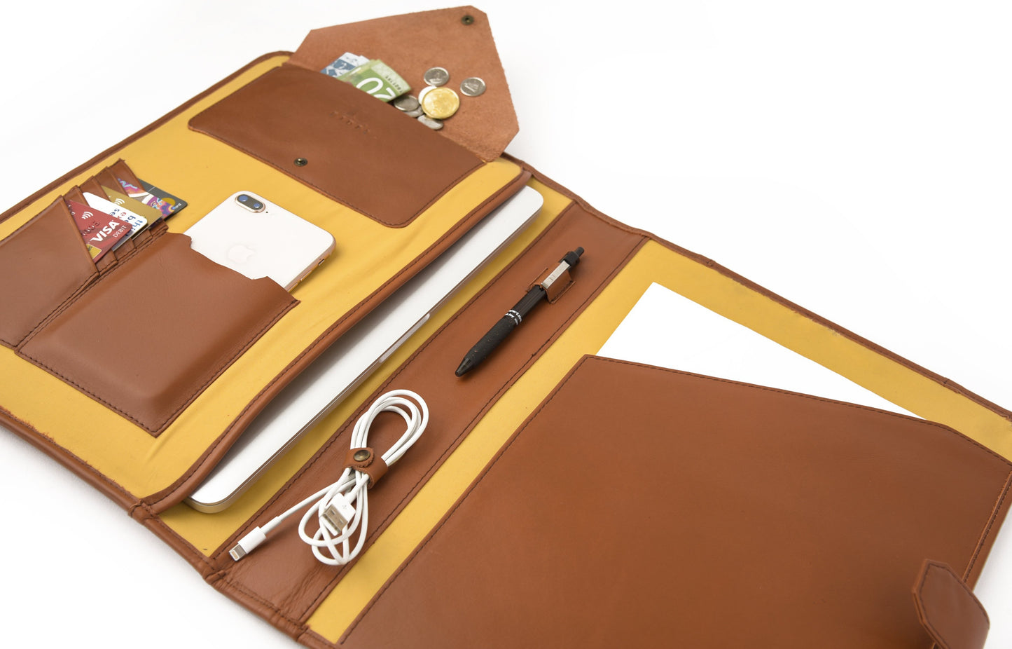 Leather Portfolio Organizer