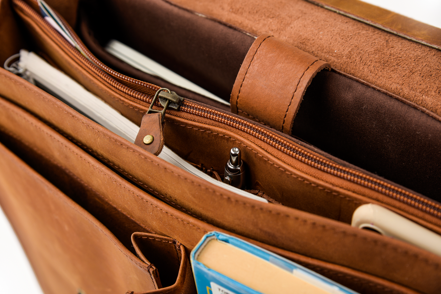 Classic Leather Briefcase