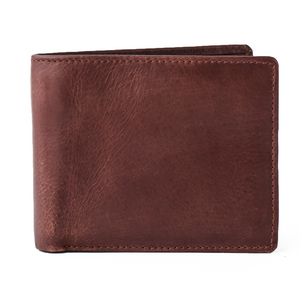 Leather Wallet with Middle ID Flap | 10+ Cards – Bucks Leather Co.