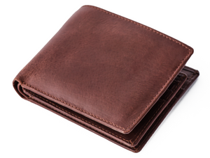 Leather Wallet with Middle ID Flap | 10+ Cards – Bucks Leather Co.