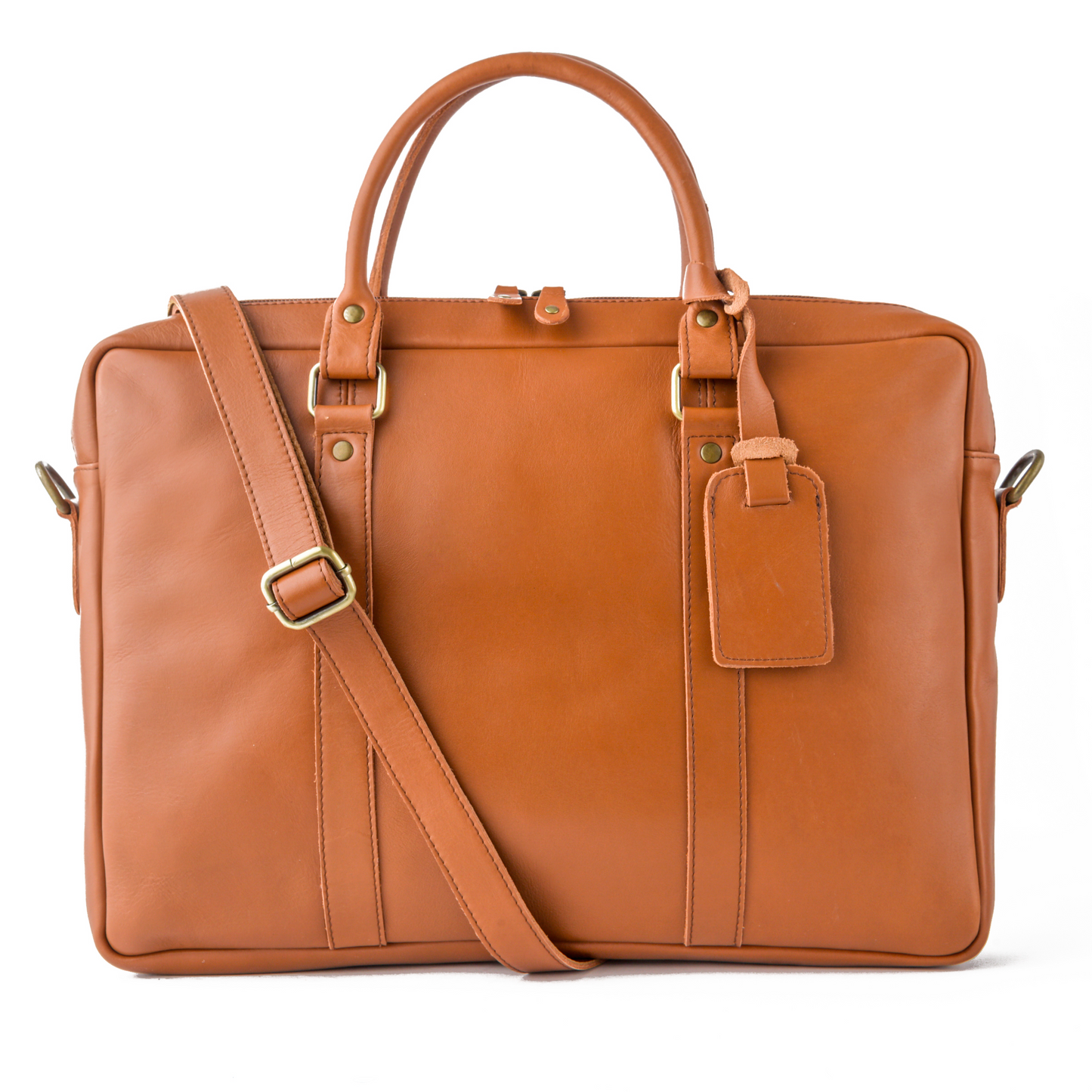 Slim Leather Briefcase