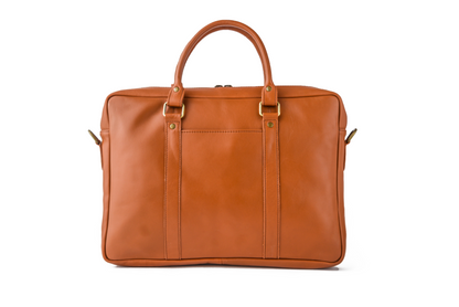 Slim Leather Briefcase