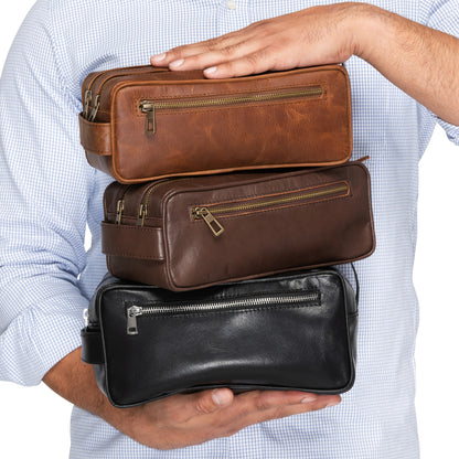 Leather Dopp Kit