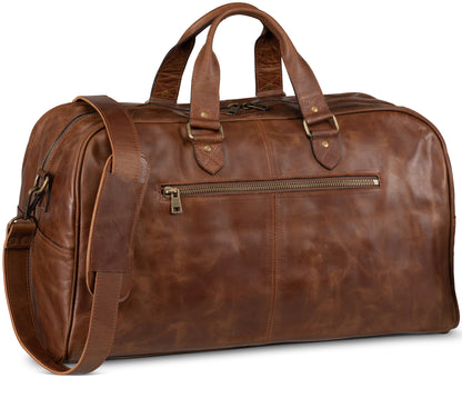 Caesar Leather Duffle Bag