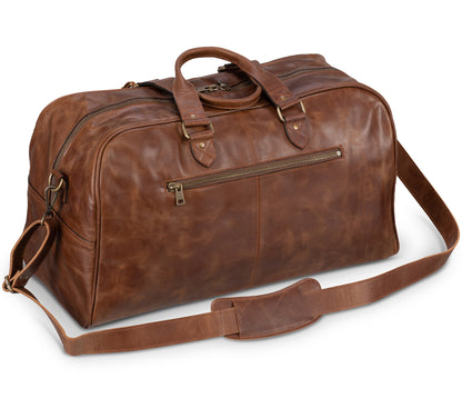 Caesar Leather Duffle Bag