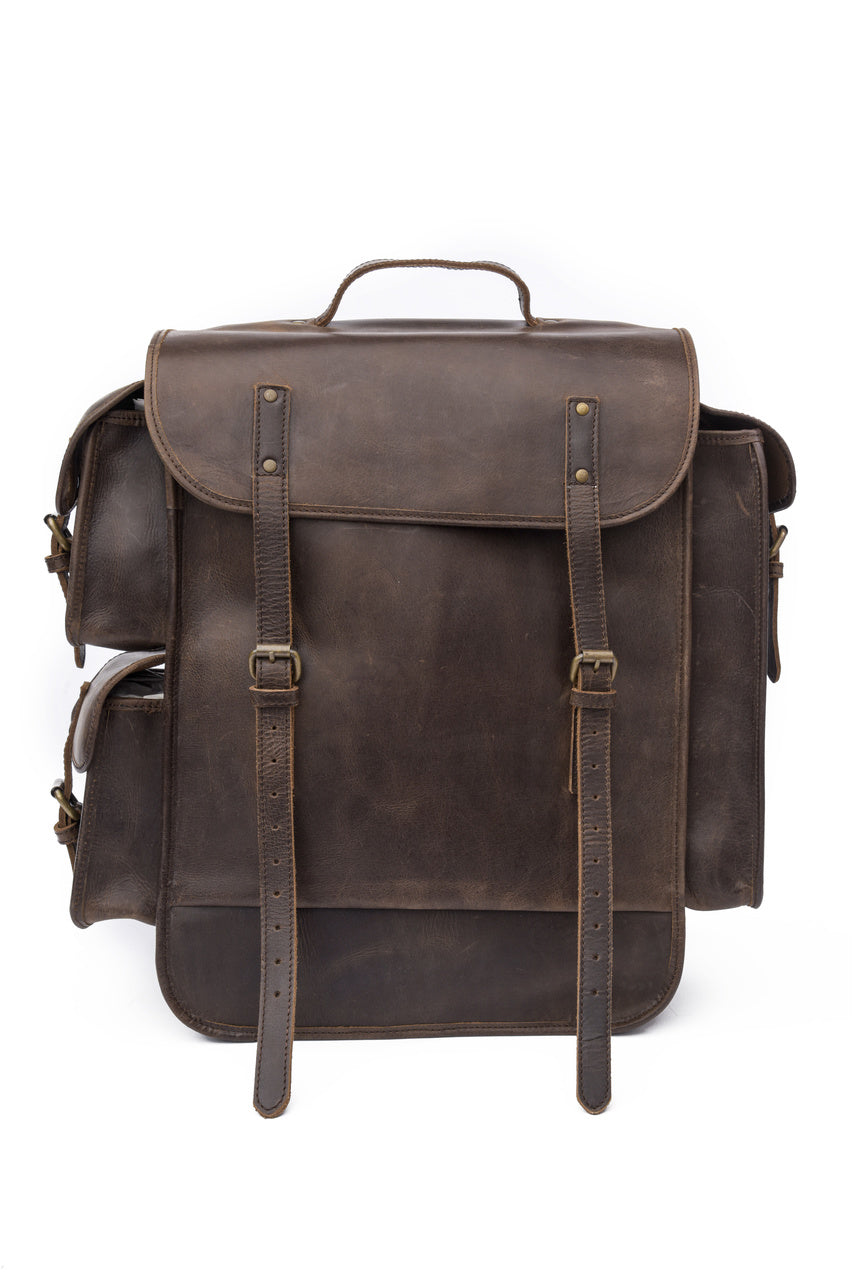 James Leather Backpack