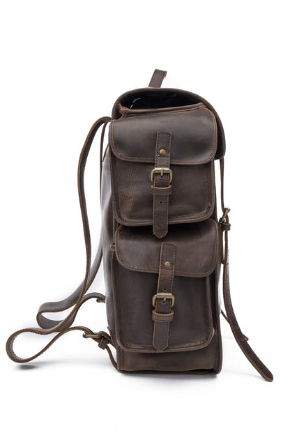 James Leather Backpack