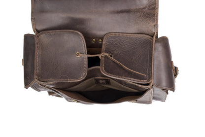 James Leather Backpack